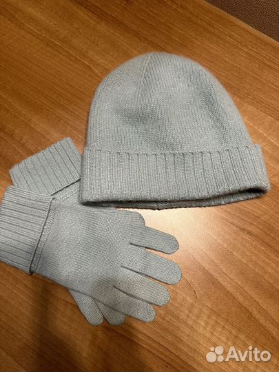 Шапочка с перчатками Uniklo