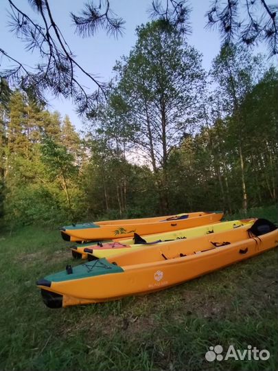 Байдарка каяк надувной blausee 3 expedition