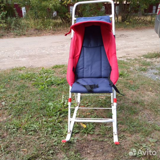 Детские санки коляска
