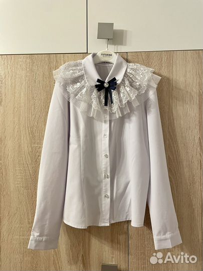 Школьная форма для девочки синяя 134 140