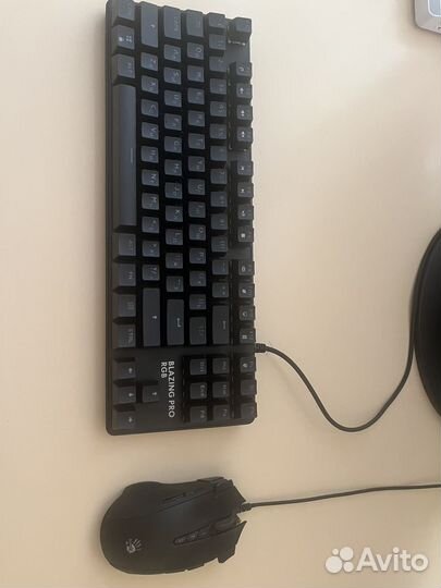 Игровая мышь и игровая клавиатура