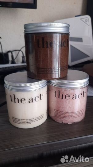 Скраб кокосовый the act