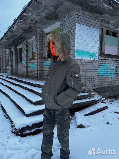 Куртка зимняя с мехом аляска jaded london type