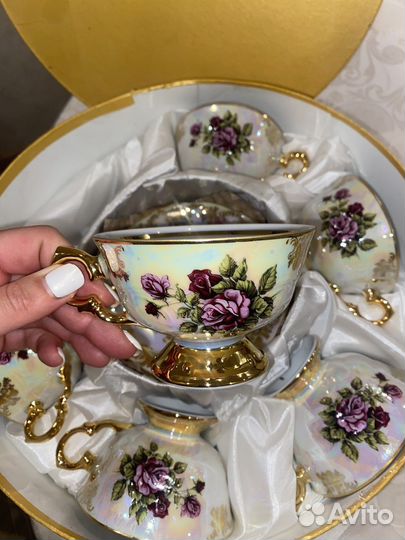 Чайный сервиз lefard 6 персон 12 предметов