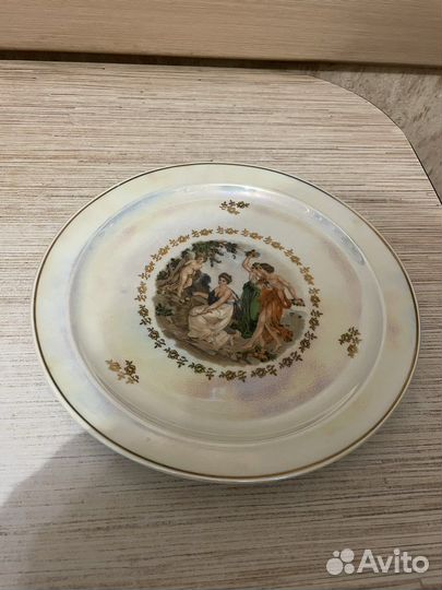 Блюдо тарелка Мадонна ГДР