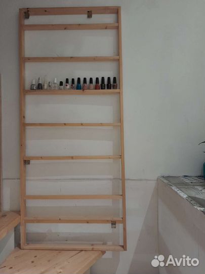 Полка настенная деревянная