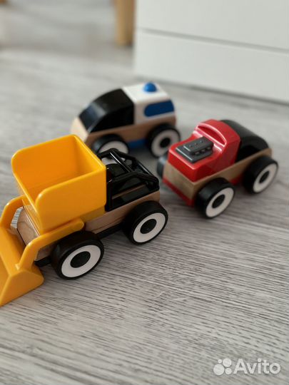 Деревянные машинки IKEA