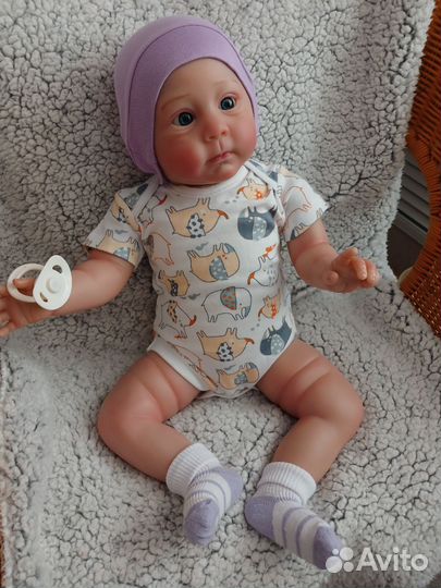 Кукла реборн 59см 1800г