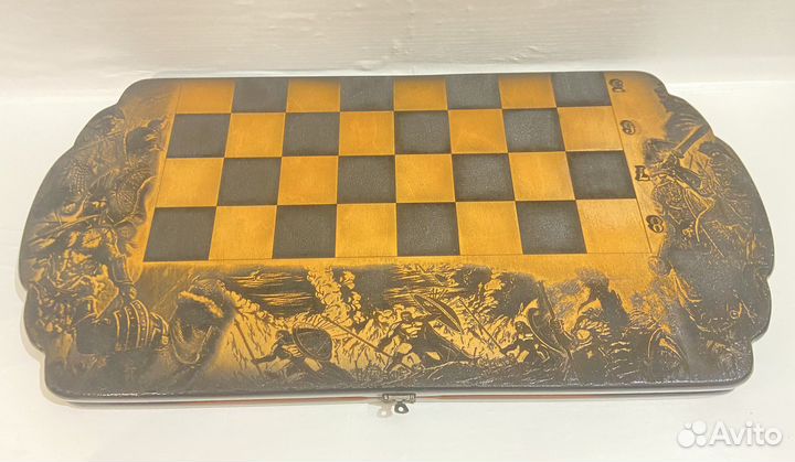 Шахматы/нарды ручной работы
