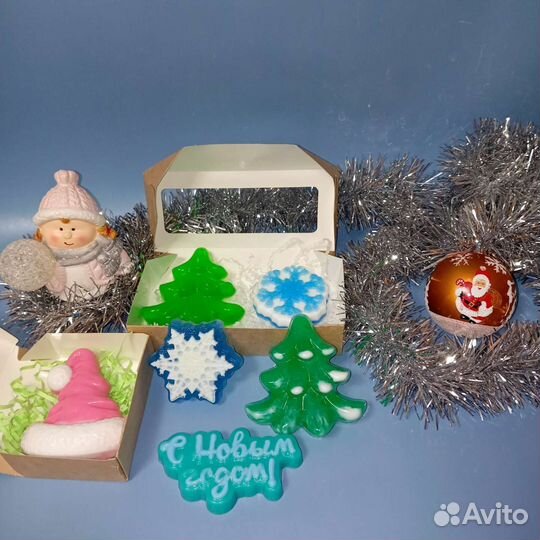 Мыло ручной работы к новому году