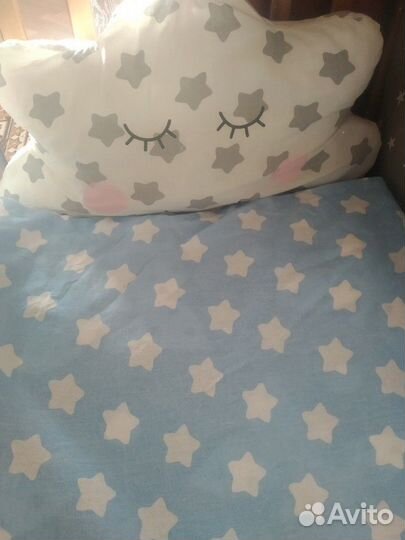 Комплект в кроватку Sweet baby.Кармашки на кроватк