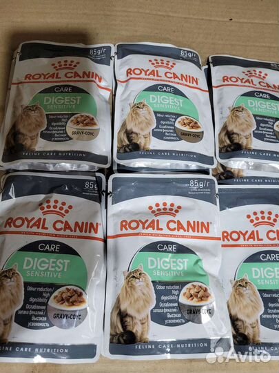 Royal canin 6кг разные сухие корма для кошек