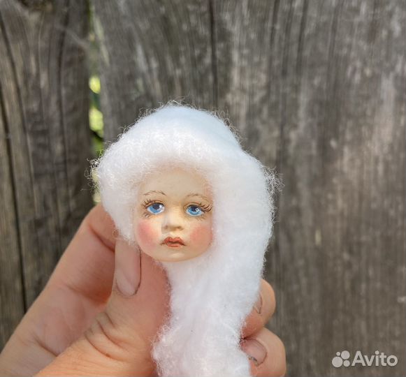 Гипсовые личики для ватных игрушек