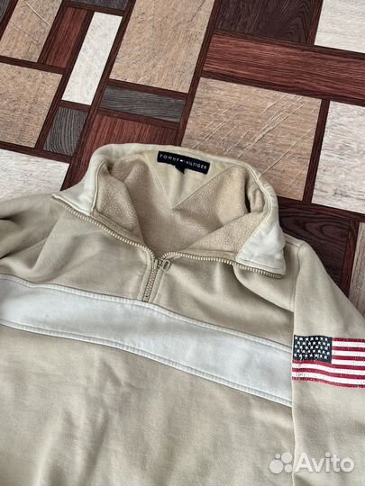 Толстовка 1/4 zip tommy hilfiger