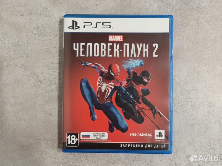 Человек паук 2 ps5 диск