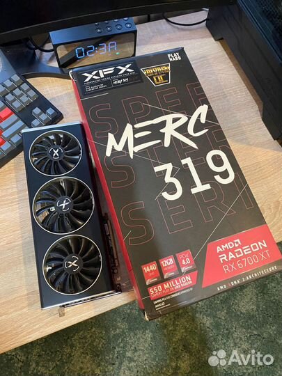 Видеокарта rx6700xt