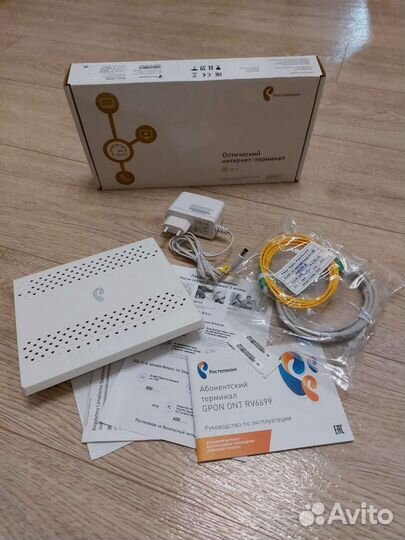 Оптические терминалы (роутеры) gpon Ростелеком