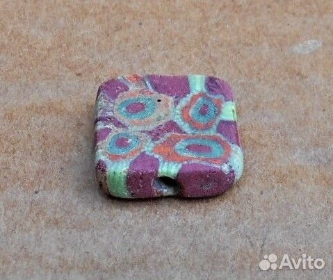 Бусина цветная Скифы - Сарматы домонгол № 43 подар