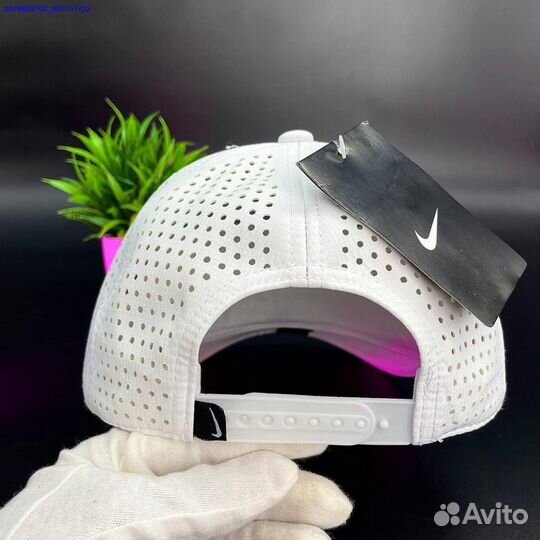 Белая бейсболка Nike (Арт.61716)
