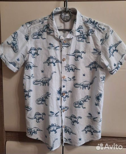 Рубашка летняя Waikiki для мальчика 134 140
