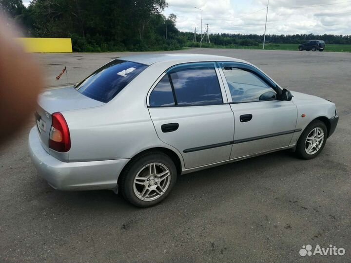 Hyundai Accent 1.5 AT, 2005, 300 440 км