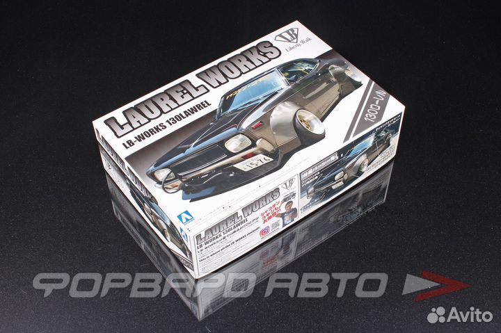 Сборная модель LBWorks 130 Laurel 01148 aoshima Япония