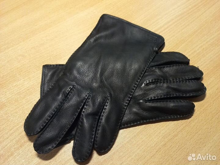 Мужские кожаные перчатки 10.5