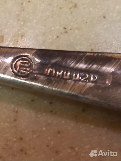 Мельхиоровые ложки набор СССР (клеймо мнц рм)