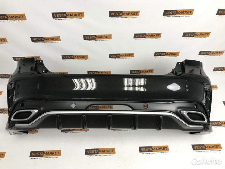 Бампер задний Веста Quasar в цвет