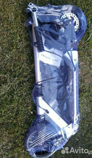 Самокат взрослый с большими колесами