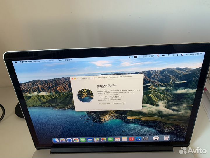 MacBook Pro 15 Mid 2015 Radeon R9