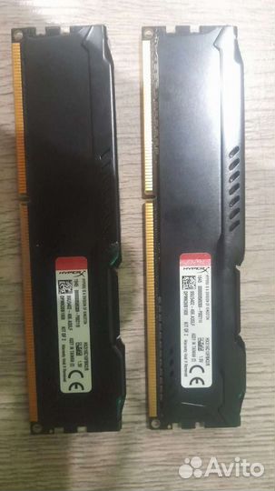 Оперативная память Fury HyperX DDR3