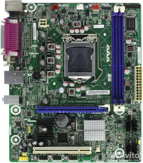 Мат. плата intel DH61CRB3, LGA1155, microatx