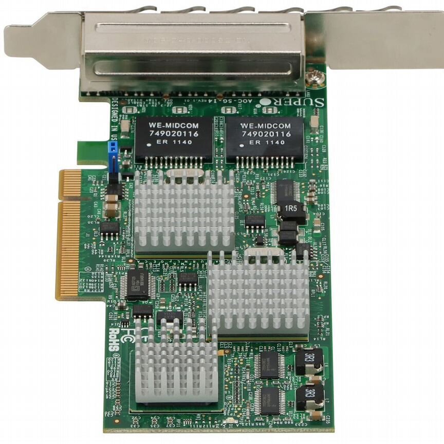 [AOC-SG-I4] Контроллер Supermicro Pci Express Aoc-Sg-I4