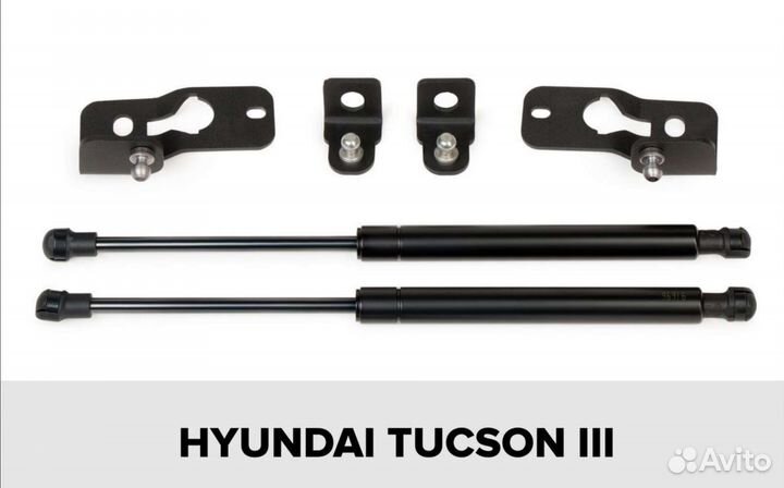 Амортизаторы капота Hyundai Tucson 3