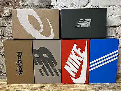 Коробки для обуви Adidas, Nike, New Balance, Asics