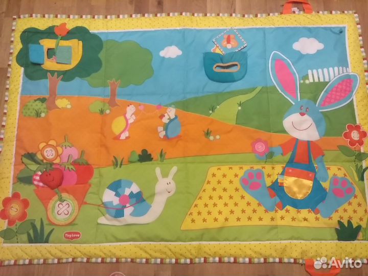 Большой развивающий коврик tiny love