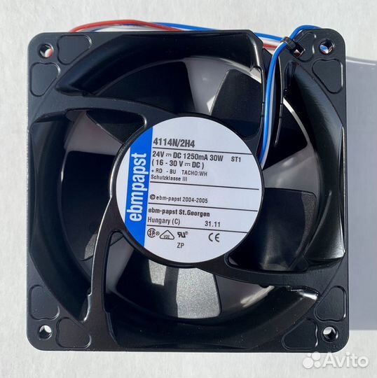 Вентилятор Ebmpapst 4114N/2H4 24v