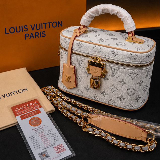 Сумка Louis Vuitton Vanity цепочка коробка