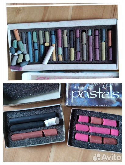 Пастель сухая художественная