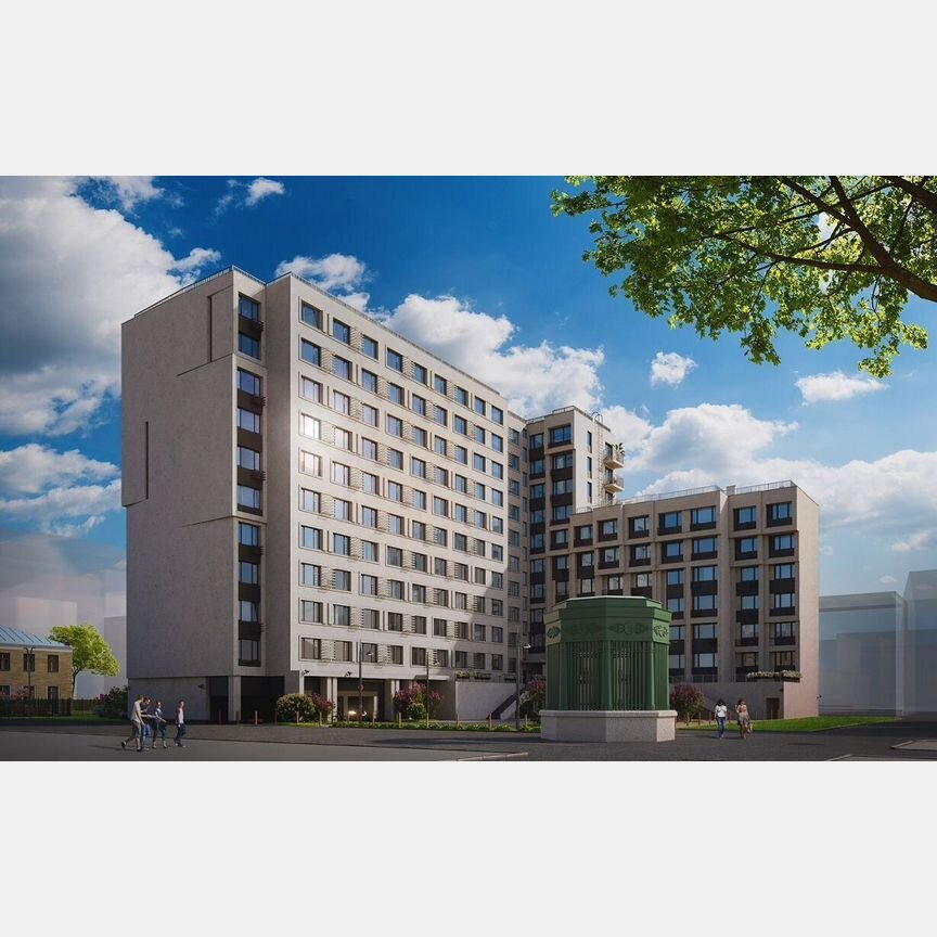 1-к. квартира, 42,4 м², 9/11 эт.