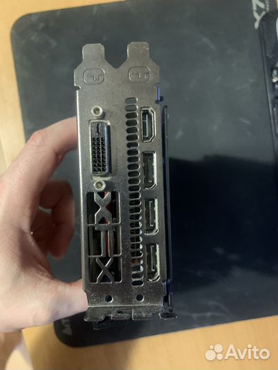 Видеокарта RX570 4GB, XFX