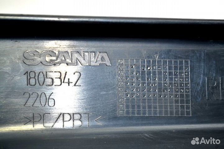 Корпус основной подножки, правый scania P-series