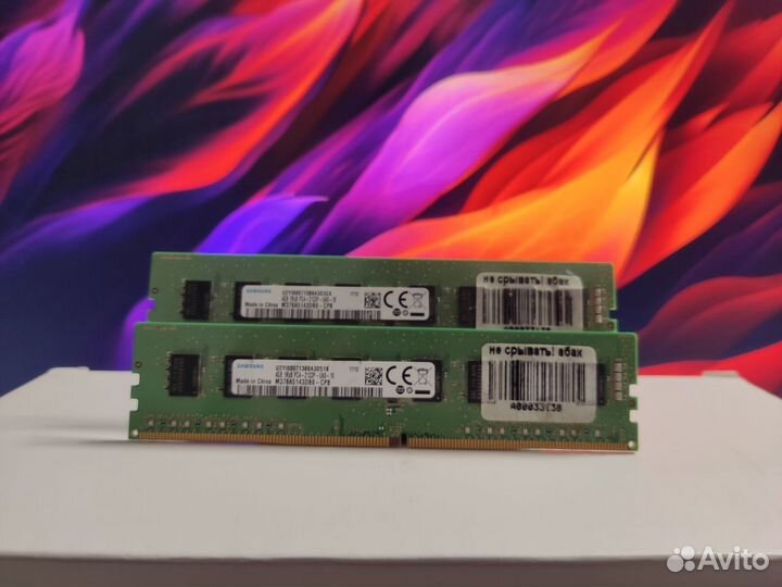 Оперативная память DDR4 8gb (2x4gb) 2133MHZ