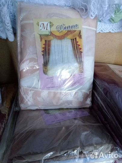 Комплект шторы и тюль