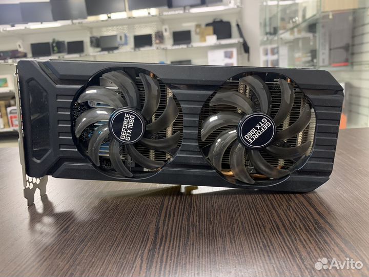 Видеокарта Palit GTX 1060 dual 6gb Гарантия