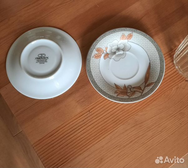 Кофейные чашки для эспрессо с блюдцами