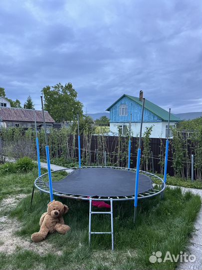 Батут с сеткой бу