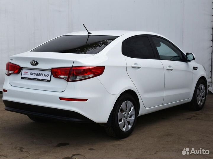 Kia Rio 1.6 AT, 2016, 95 160 км