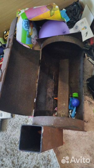 Мангал с крышкой